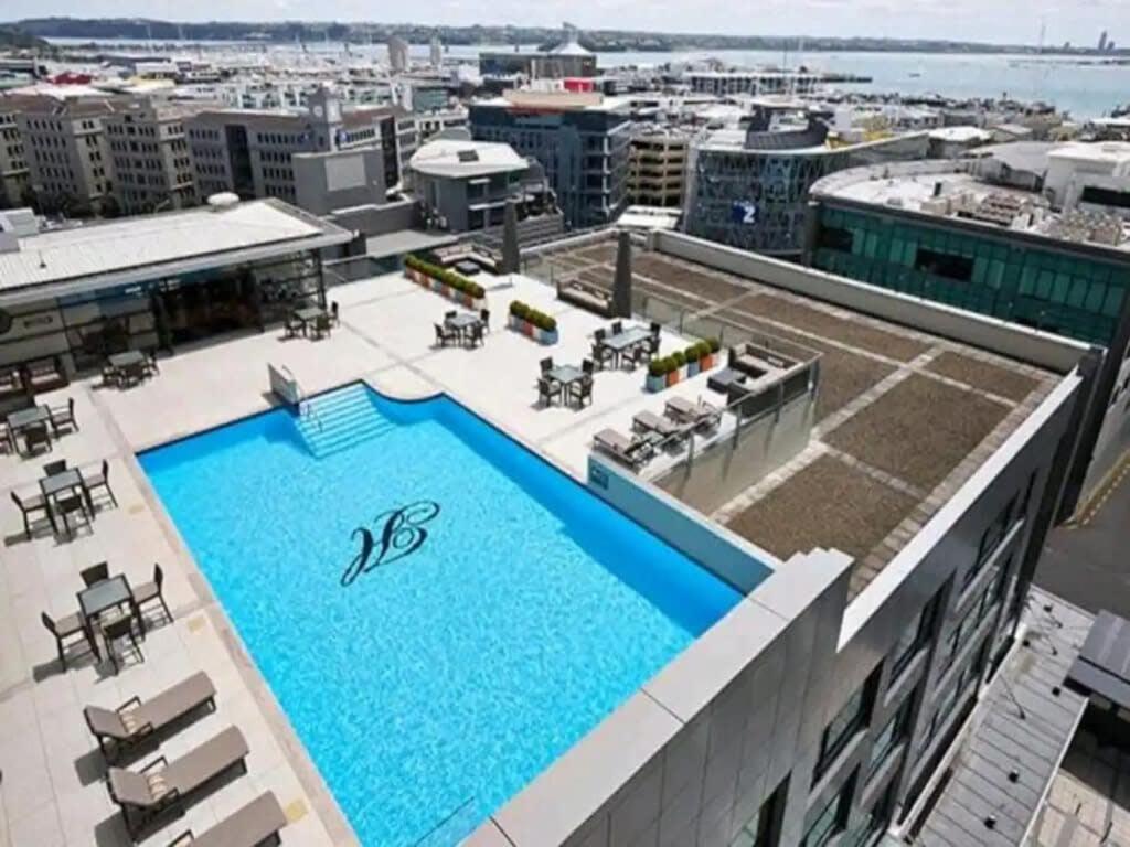 Lovely Bright Apartment With Balcony Pool And Gym Auckland Ngoại thất bức ảnh